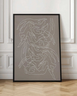 Tablou înramat „Swimmers” de Pictufy Studio II