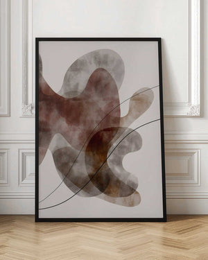 Tablou înramat „Red Seaweed” de Pictufy Studio II