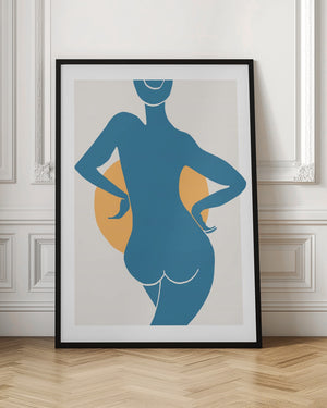 Tablou înramat „Blue Woman” de Pictufy Studio II