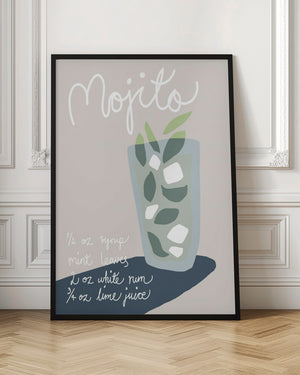 Tablou înramat „Mojito” de Pictufy Studio II