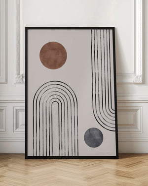 Tablou înramat „Archs and Buds” de Pictufy Studio II