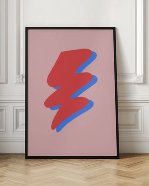 Tablou înramat „Lightning” de Pictufy Studio