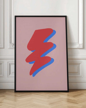 Tablou înramat „Lightning” de Pictufy Studio