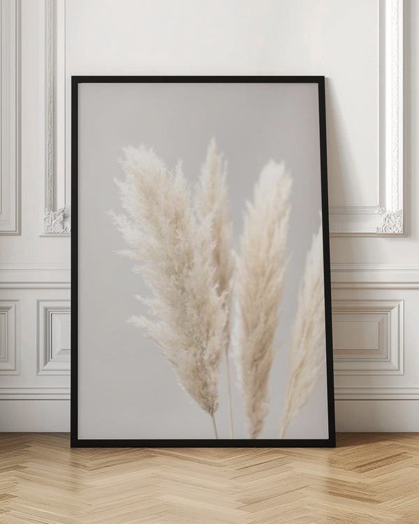 Tablou înramat „Pampas Grass Grey 02” de Pictufy Studio III