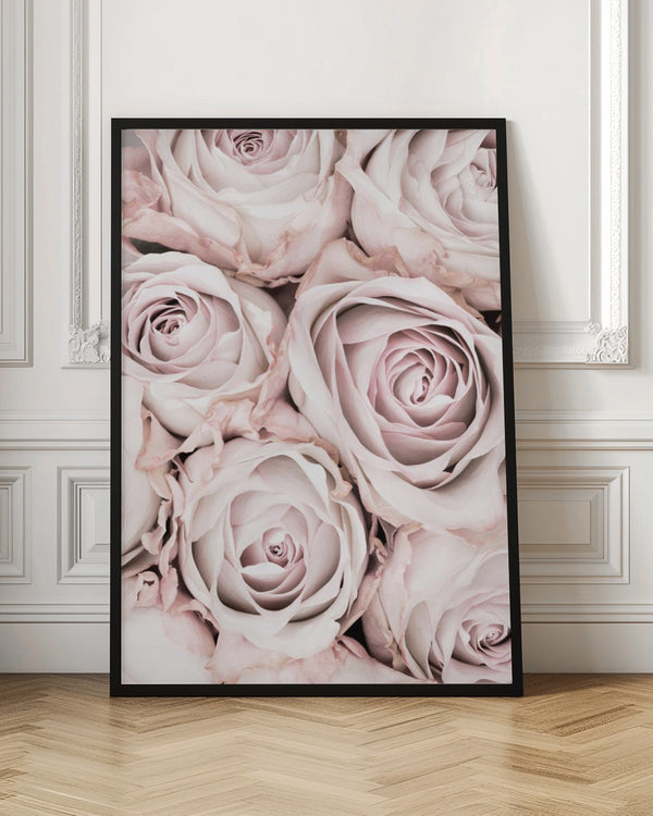 Tablou înramat „Pink Roses No 01” de Pictufy Studio III