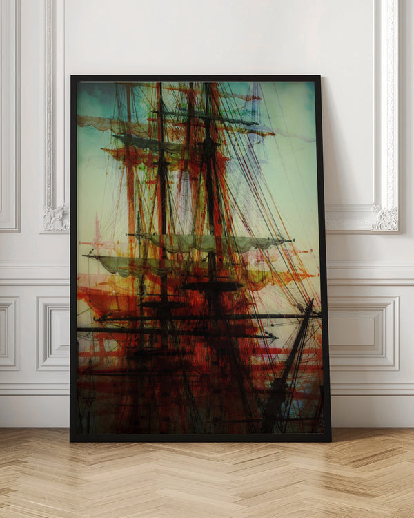 Tablou înramat „The beautiful sea” de Bastian Kienitz