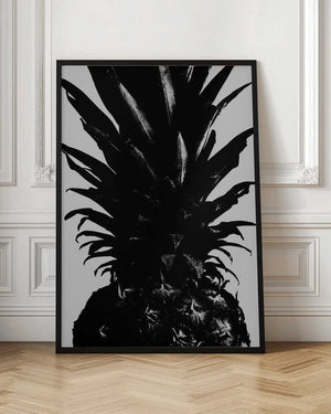Tablou înramat „Pineapple bw” de Pictufy Studio III