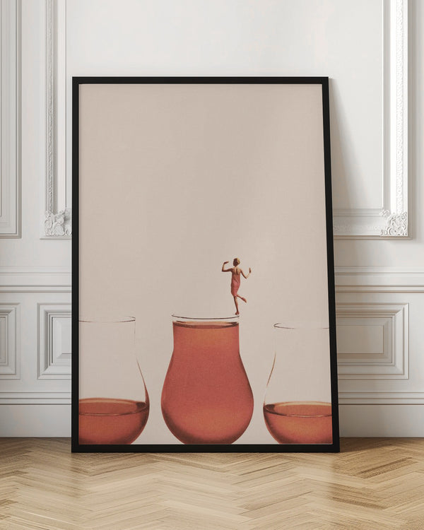 Tablou înramat „I prefer the full one” de Maarten Léon