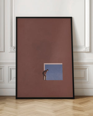 Tablou înramat „Curiosity” de Maarten Léon