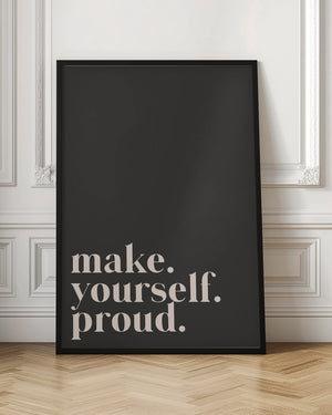 Tablou înramat „Motivational Phrase” de uplusmestudio