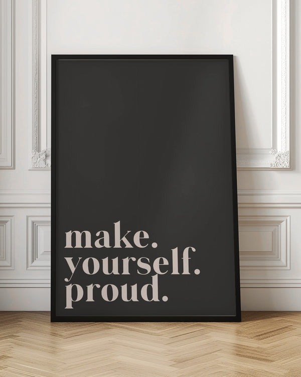 Tablou înramat „Motivational Phrase” de uplusmestudio