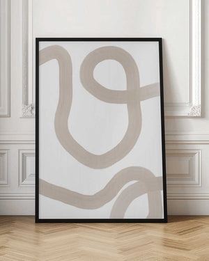 Tablou înramat „Gentle Serpentine Path” de uplusmestudio