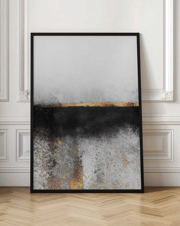 Tablou înramat „Soot And Gold” de Elisabeth Fredriksson