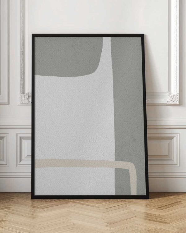 Tablou înramat „Abstract Design With Muted Tones” de uplusmestudio