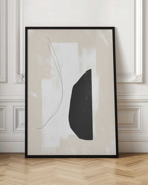Tablou înramat „Monochrome Harmony” de uplusmestudio