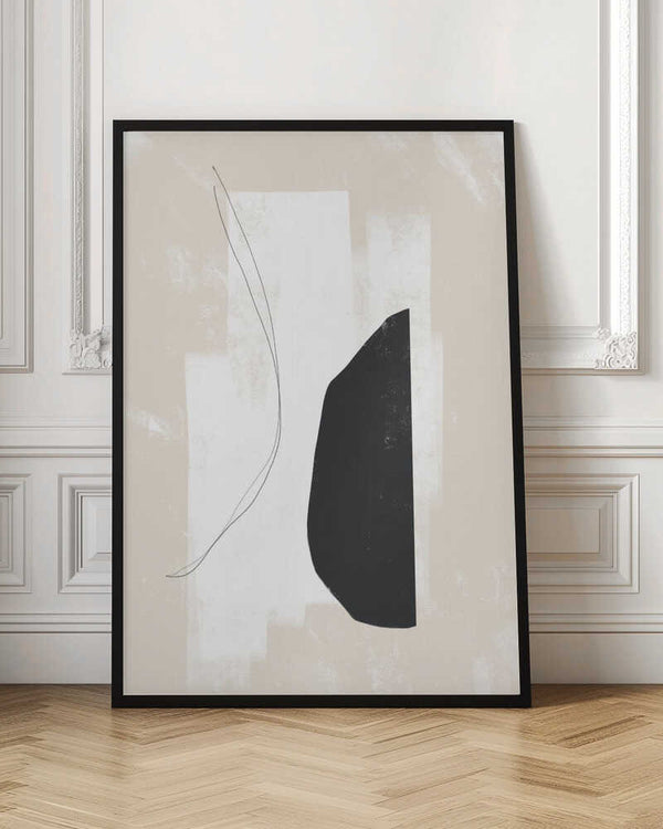 Tablou înramat „Monochrome Harmony” de uplusmestudio