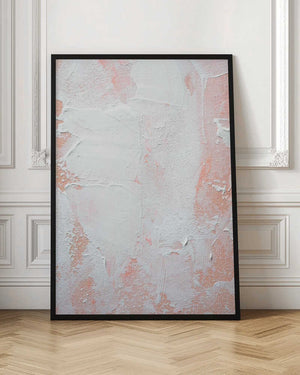 Tablou înramat „Minimalist Design With Peach And White Tones” de uplusmestudio