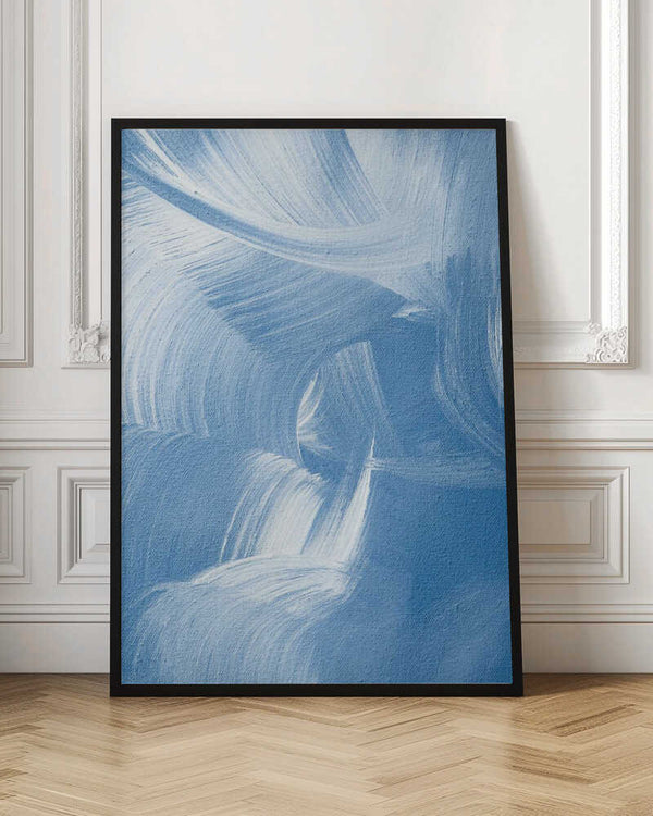 Tablou înramat „Acrylic Waves” de uplusmestudio