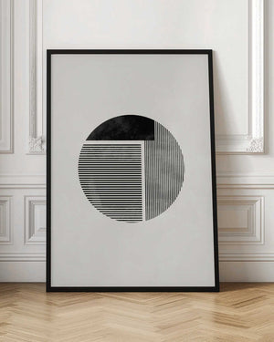 Tablou înramat „Minimalist round” de Pictufy Studio II