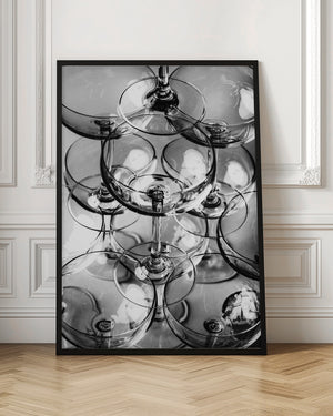 Tablou înramat „Champagne tower_8” de Pictufy Studio III
