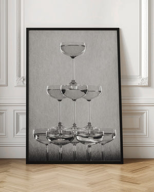 Tablou înramat „Champagne tower_9” de Pictufy Studio III