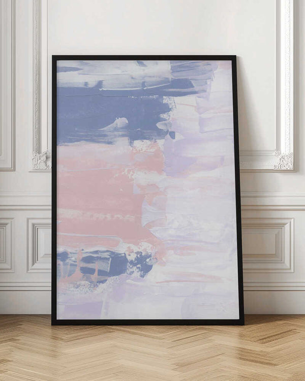 Tablou înramat „Pastel Brushstrokes” de uplusmestudio