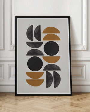 Tablou înramat „Geometric Harmony” de THE MIUUS STUDIO