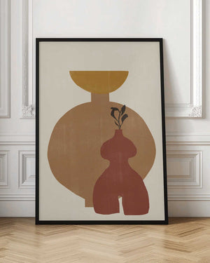 Tablou înramat „Vase No10.” de THE MIUUS STUDIO
