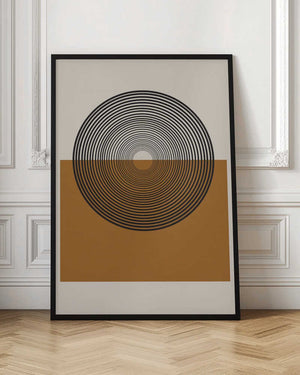 Tablou înramat „Concentric Reflections” de THE MIUUS STUDIO