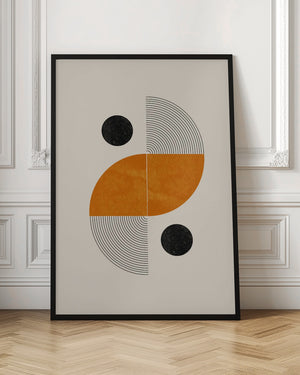 Tablou înramat „Geometric Harmony” de THE MIUUS STUDIO