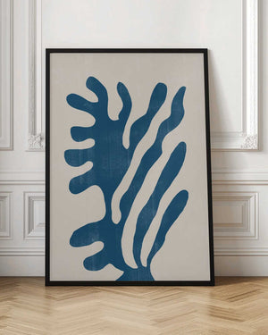 Tablou înramat „Blue Coral Dance” de THE MIUUS STUDIO
