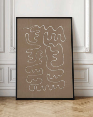 Tablou înramat „Curvy Whispers” de THE MIUUS STUDIO