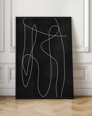 Tablou înramat „Abstract Line No2.” de THE MIUUS STUDIO