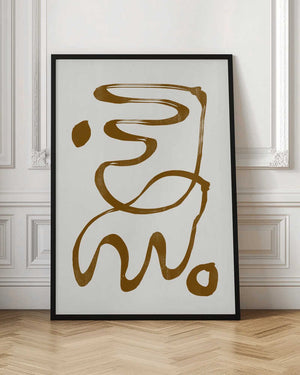 Tablou înramat „Swirling Echoes” de THE MIUUS STUDIO