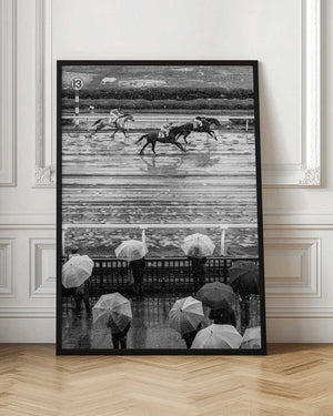 Tablou înramat „ Horse racing” de Takashi Hasegawa
