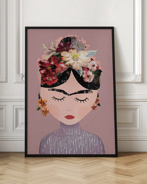Tablou înramat „Floral Serenity” de Treechild