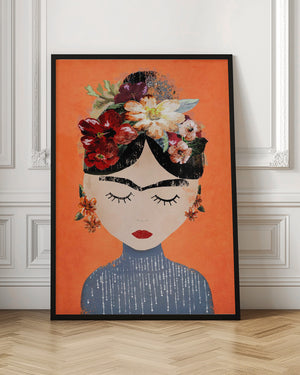 Tablou înramat „Floral Dreamer” de Treechild