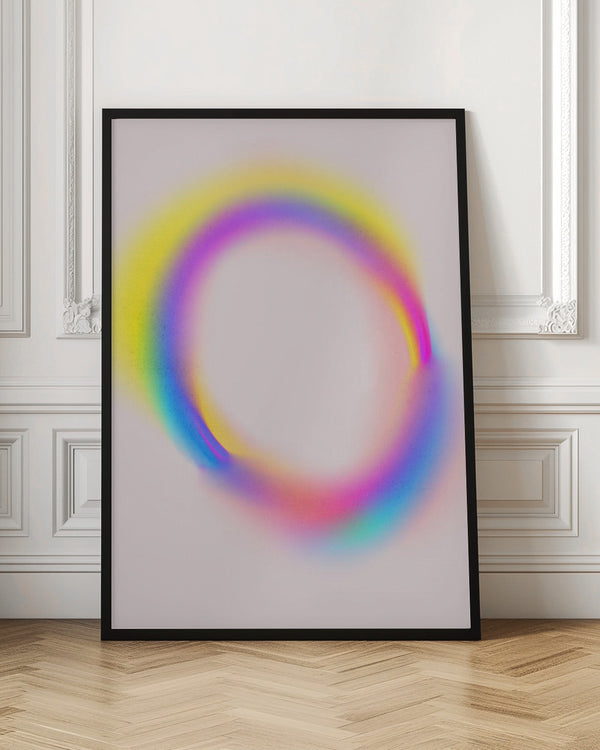 Tablou înramat „Luminous Spectrum Halo” de Treechild