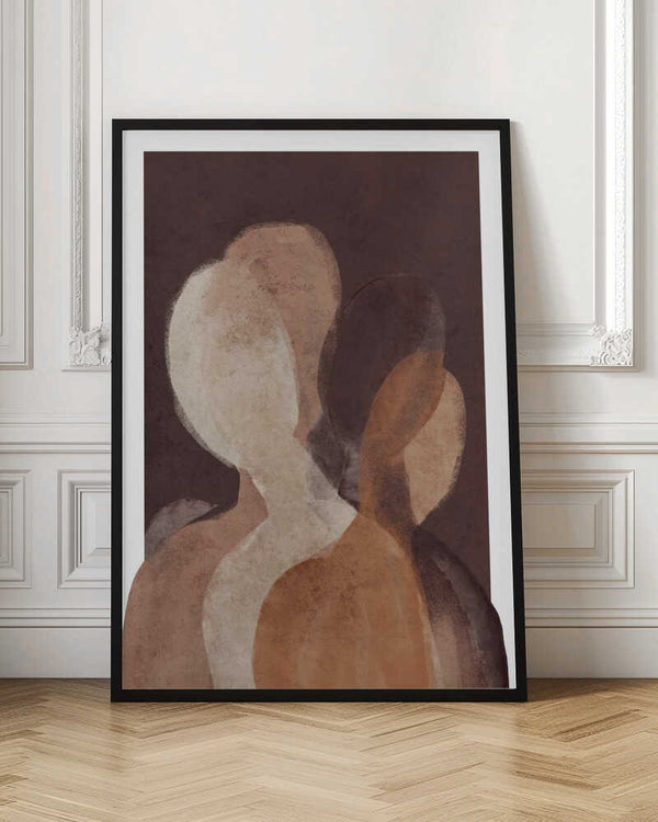 Tablou înramat „Layered Shadows” de Treechild