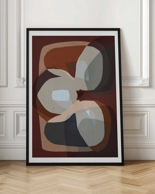 Tablou înramat „Layers of Earth” de Treechild