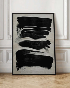 Tablou înramat „Brushstroke Symphony” de Treechild