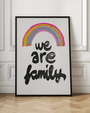 Tablou înramat „Rainbow Unity” de Treechild