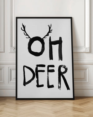 Tablou înramat „Antler Whimsy” de Treechild