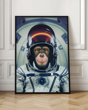 Tablou înramat „AstroMonkey” de Marcel Egger