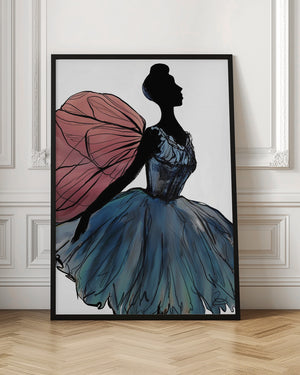 Tablou înramat „Winged Dancer” de Ruth Day