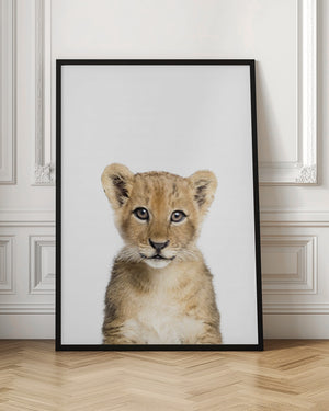 Tablou înramat „Baby Lion” de Kathrin Pienaar
