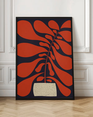 Tablou înramat „Lazy Plant #1” de Alisa Galitsyna