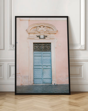 Tablou înramat „Pastel Trastevere - Rome Italy travel photography” de Raisa Zwart