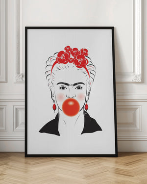 Tablou înramat „Bubblegum Icon” de Martina