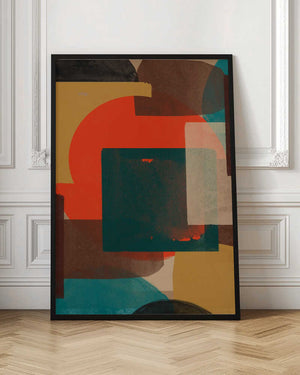 Tablou înramat „Shapes in Harmony” de THE MIUUS STUDIO